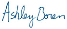 Ashley's signature