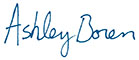 Ashley's signature