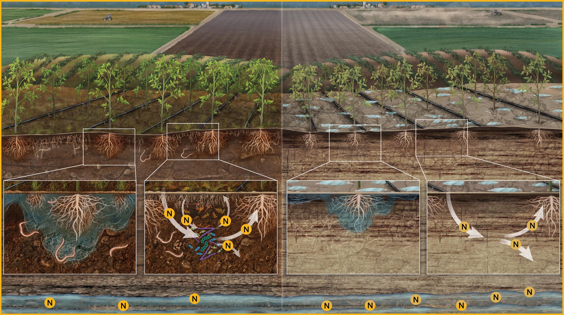 Soil Health Illustration