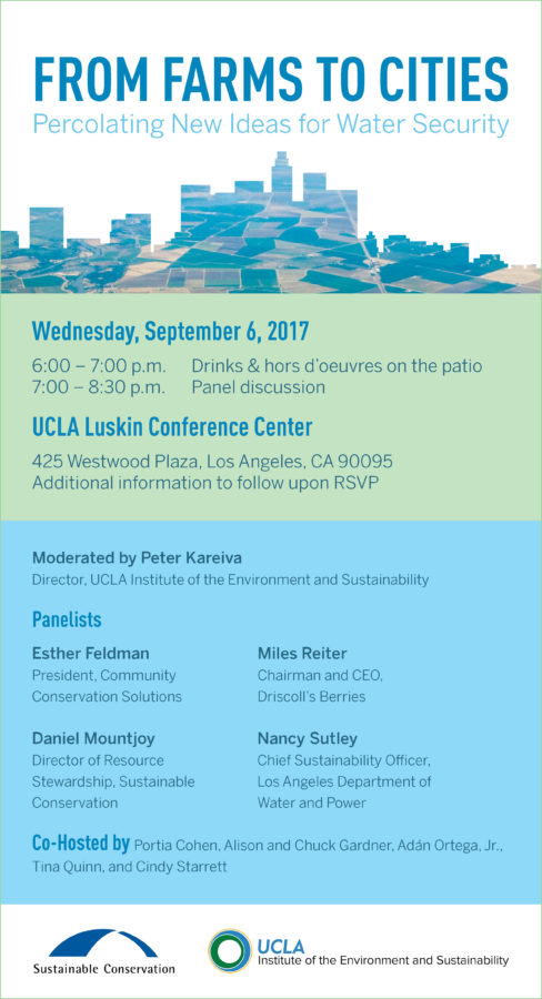 From Farms to Cities Panel Invitation