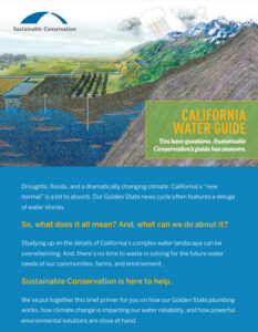 California Water Guide | Sustainable Conservation