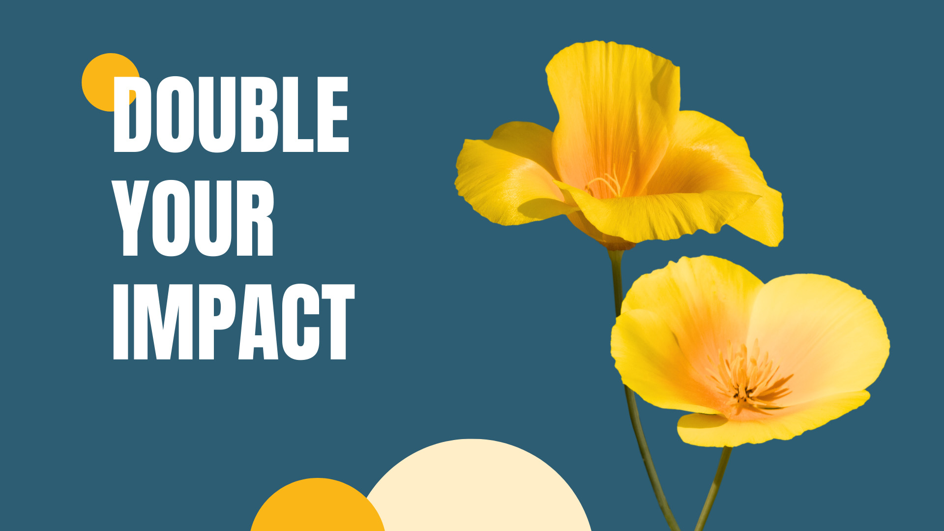 Double Your Impact