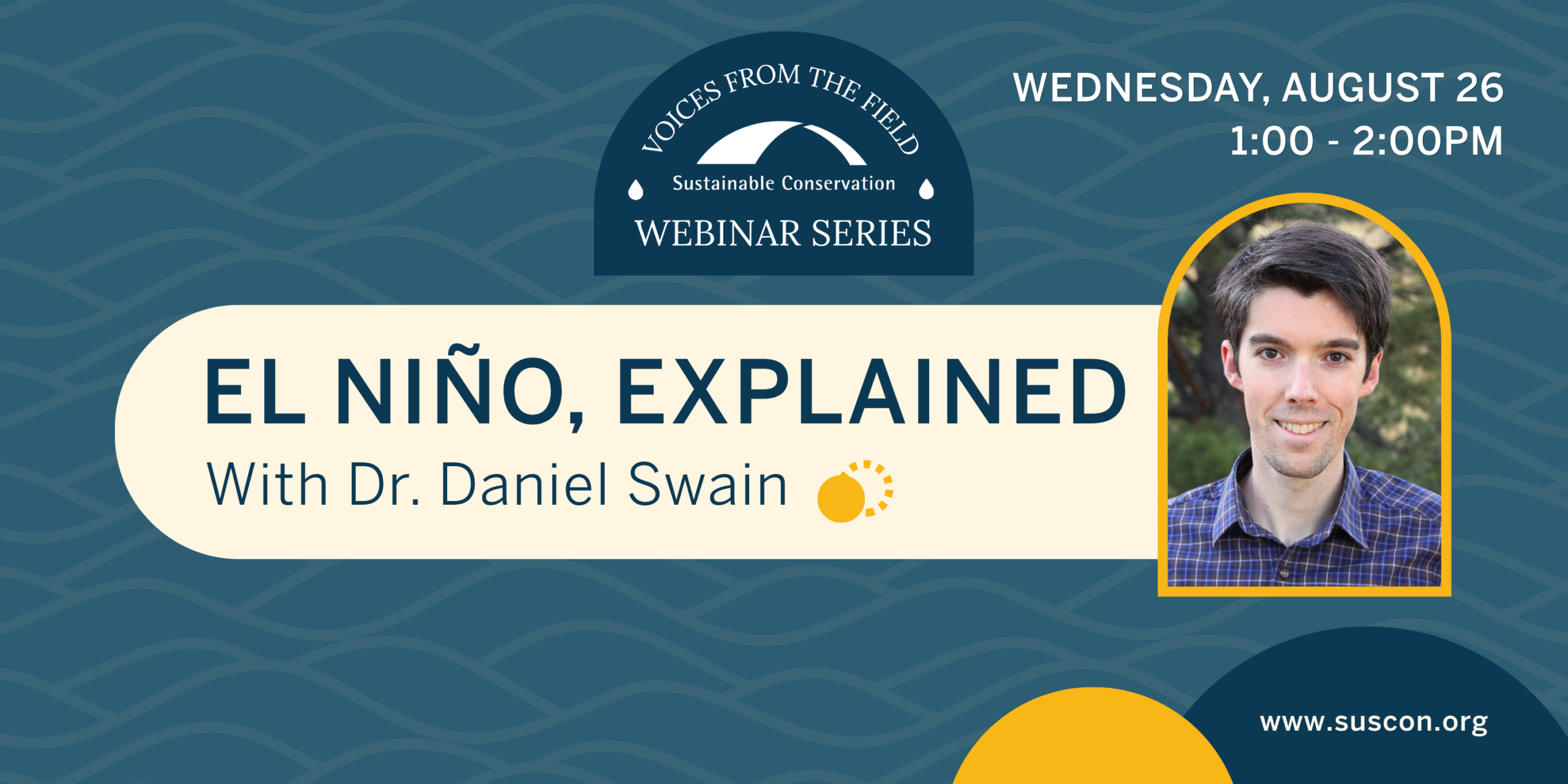 826 Webinar Banner - El Nino Daniel Swain